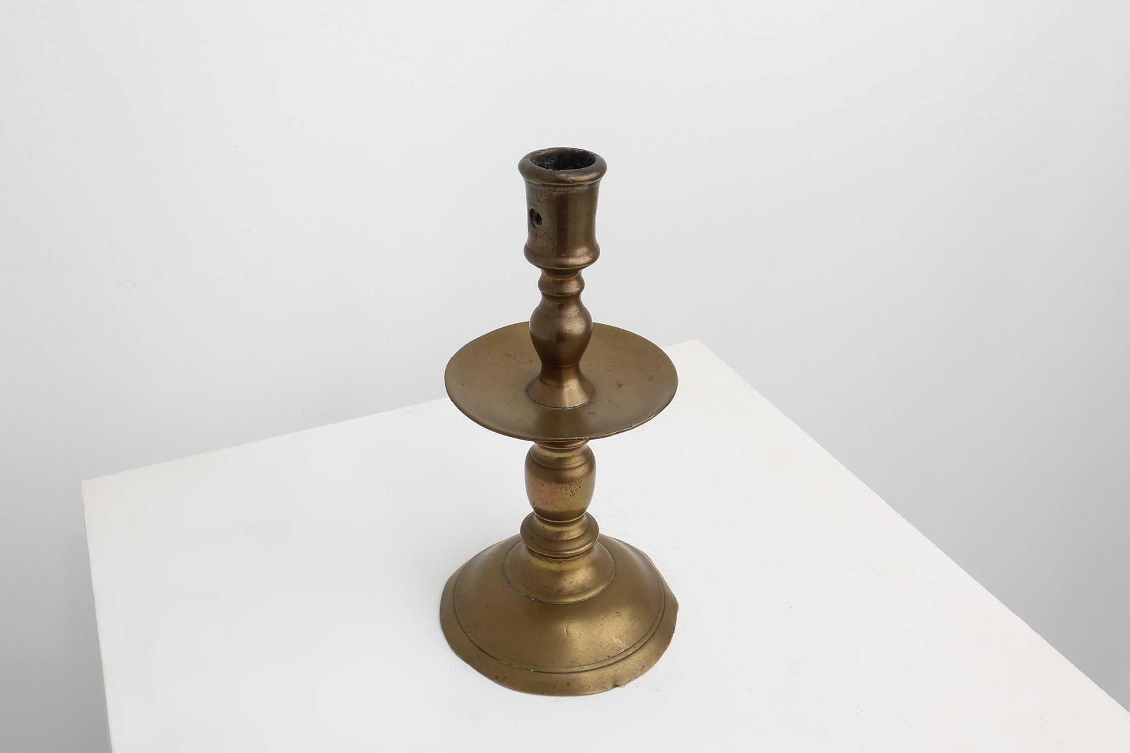 17th-Century Belgian Bronze Candlestick in Renaissance Stylethumbnail